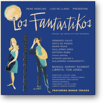 LOS FANTASTIKOS - ORIGINAL 1961 MEXICO CITY CAST RECORDING (STAGE 9095)
